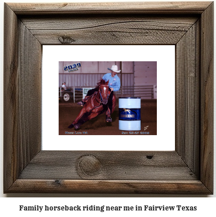 family horseback riding near me in Fairview, Texas